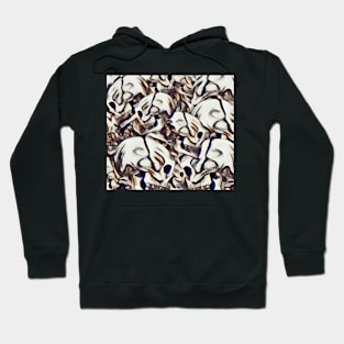 Skulls, skulls and skulls, with a sprinkling of skulls Hoodie